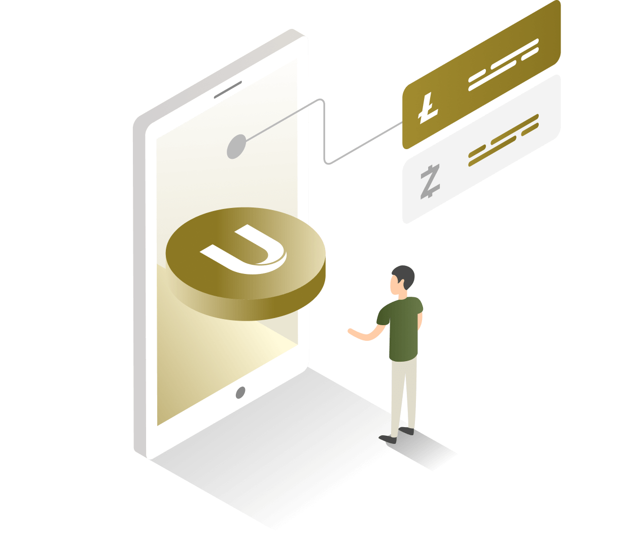 Wealth & DeFi Illustration